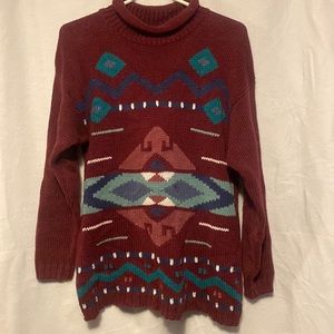 Vintage Gina Peters Turtleneck Sweater